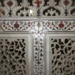 Marble carving and inlay work, Taj Mahal