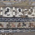 Detail of fresco at Ajanta caves